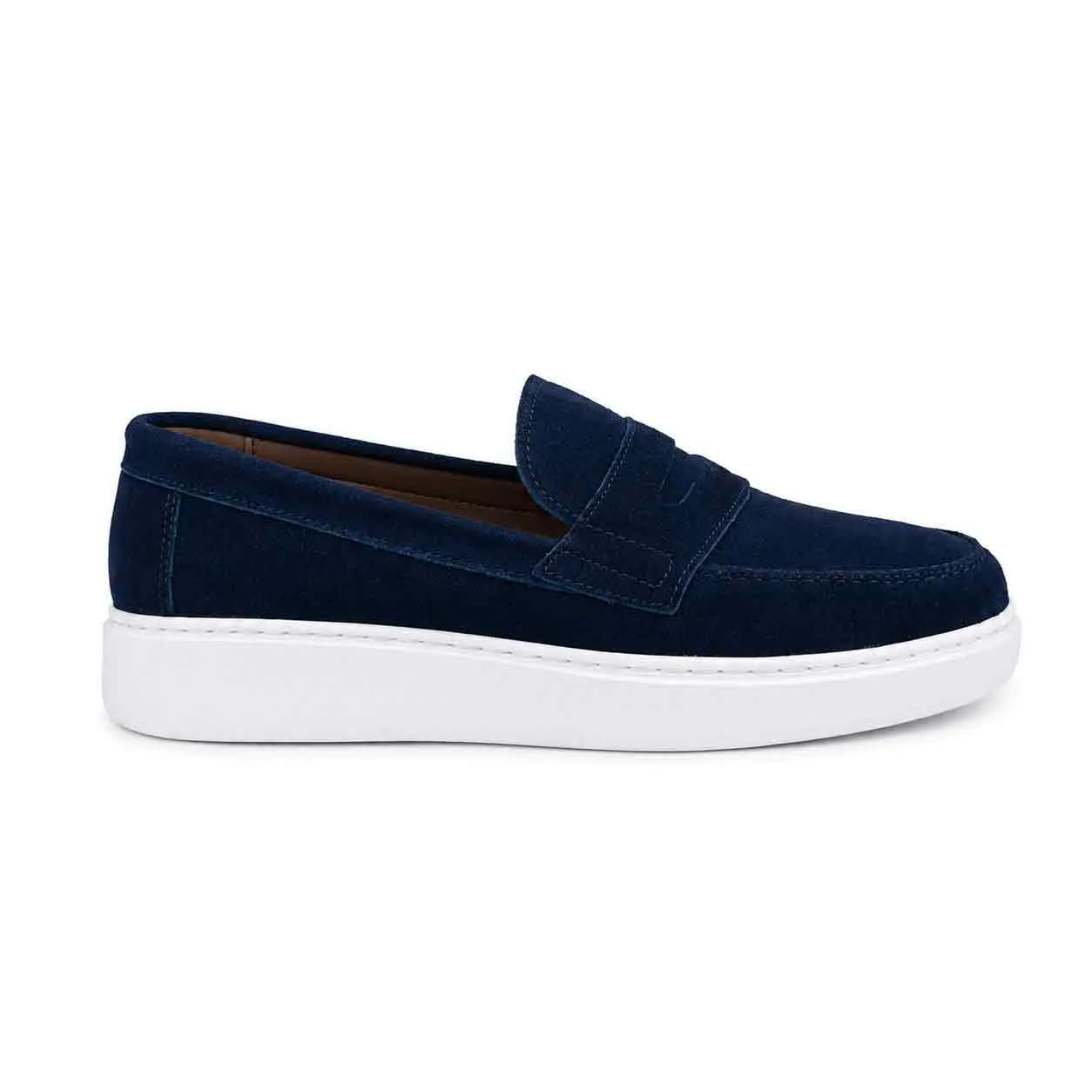 Moccasin pour homme 270 bleu daim    miniature